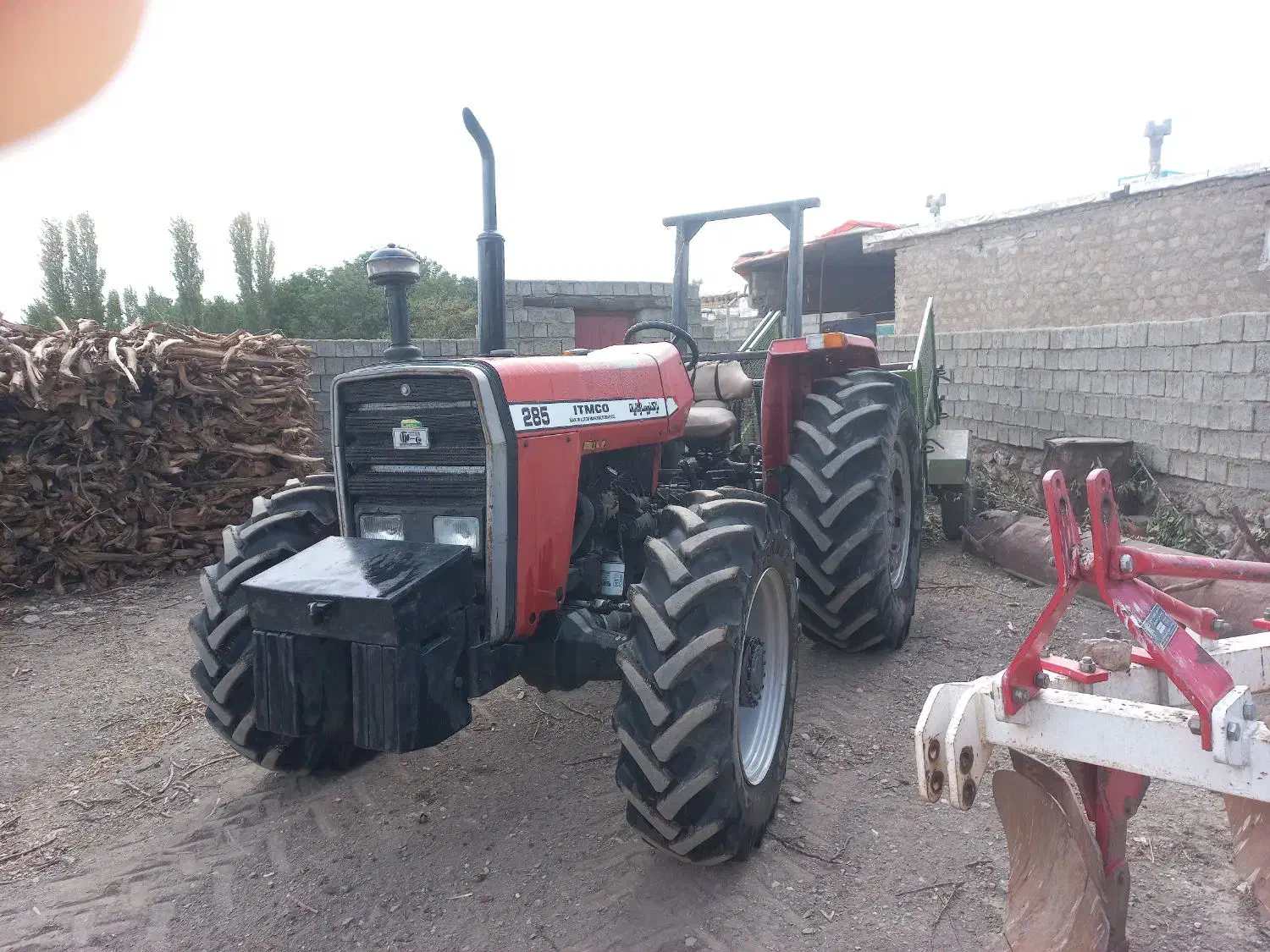 تراکتور 285 مدل86 جفت دستی|خودرو سنگین|لاجان, |دیوار
