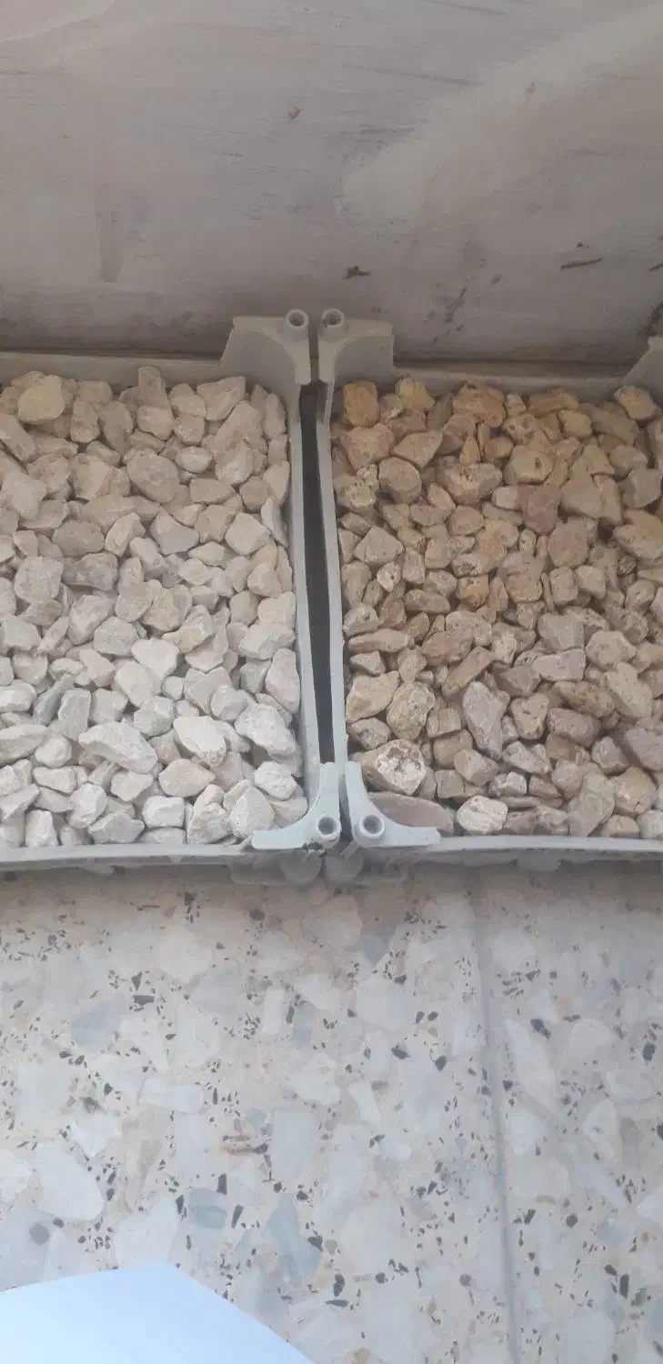 شن رنگی سفید لیمویی|مصالح و تجهیزات ساختمان|اراک, |دیوار