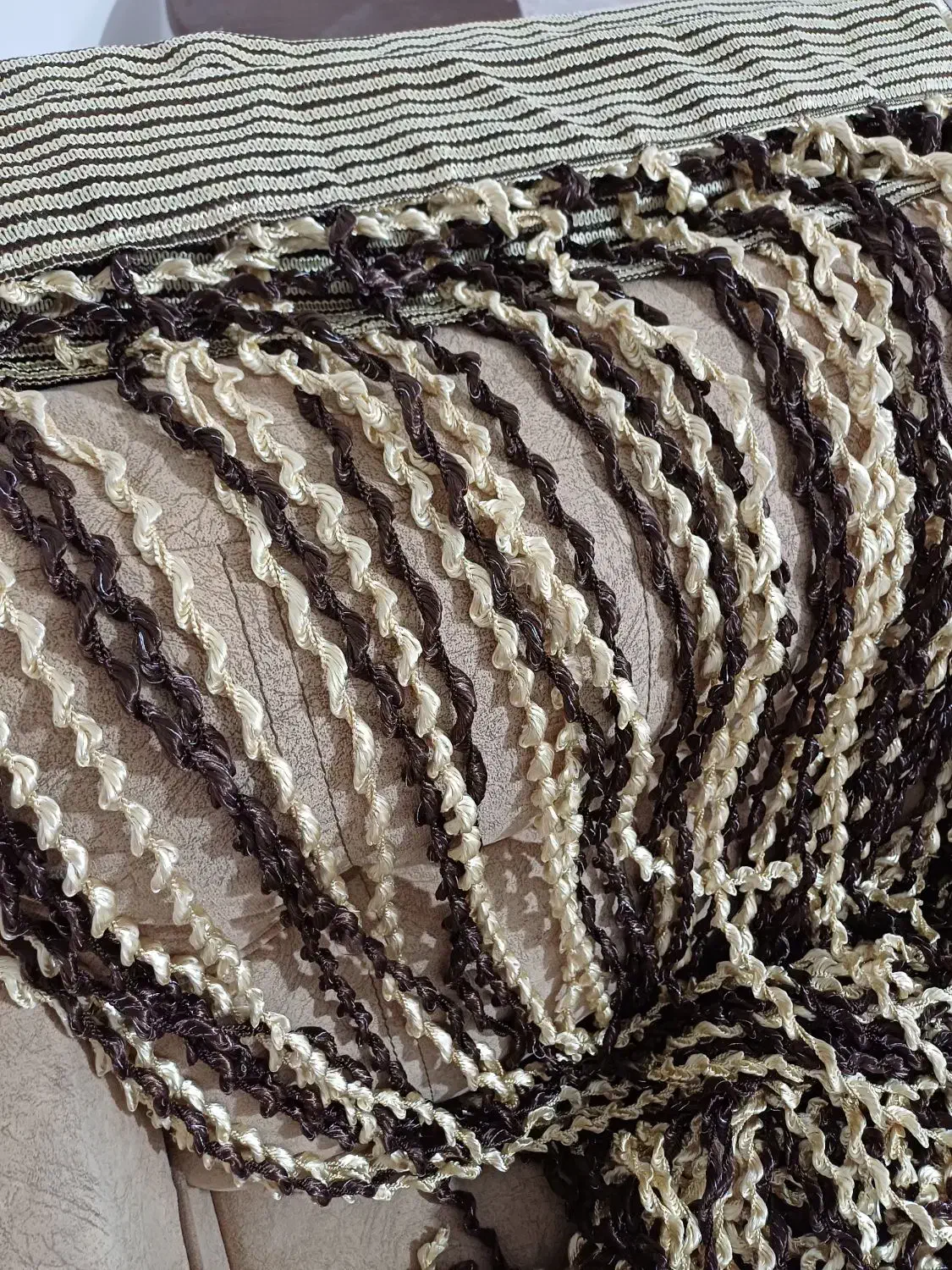 پرده سه متری تزیینی|پرده، رانر، رومیزی|سنندج, |دیوار