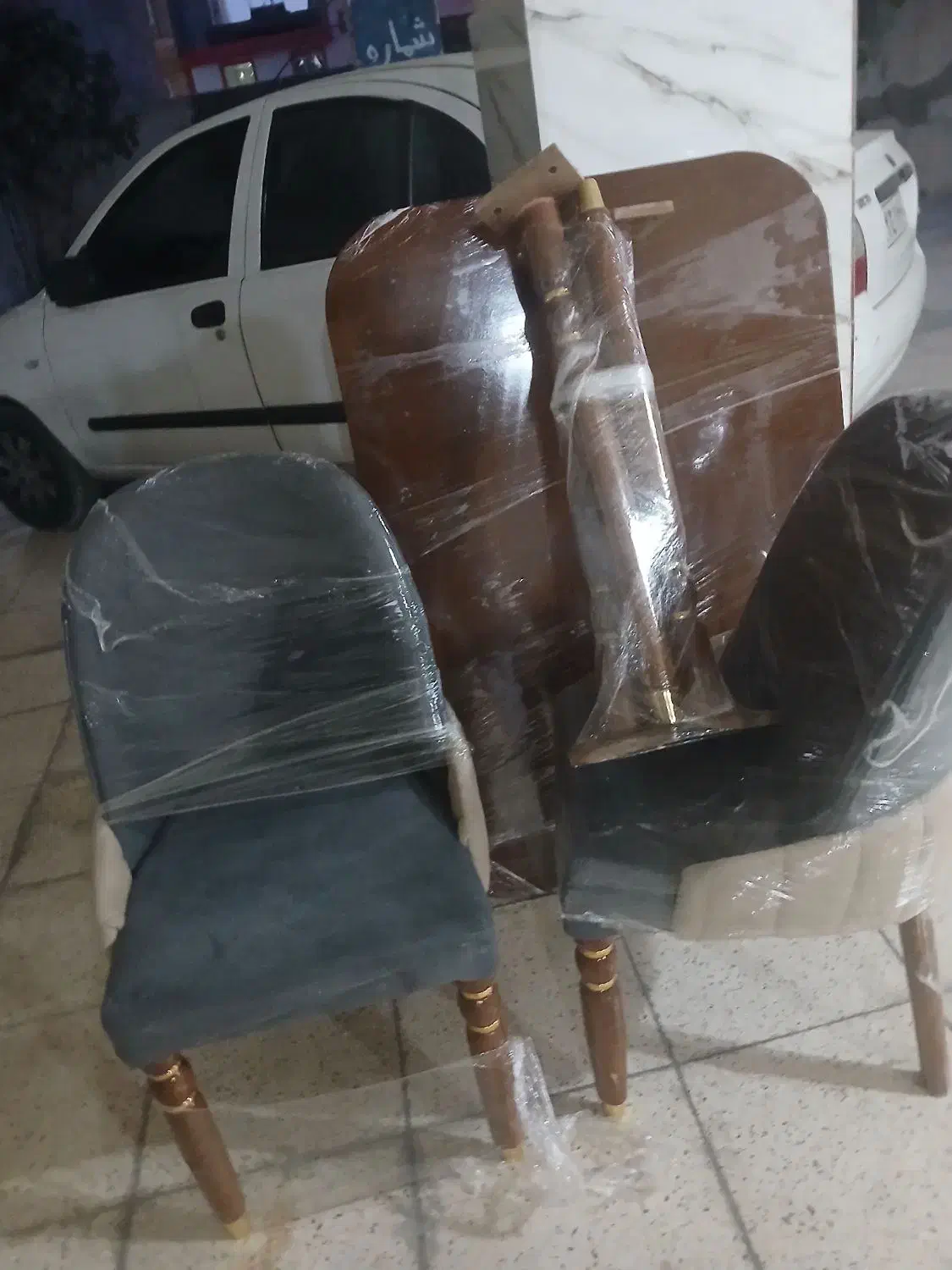 میز نهار خوری چهار نفره نو|میز و صندلی غذاخوری|گلستان (تهران), |دیوار