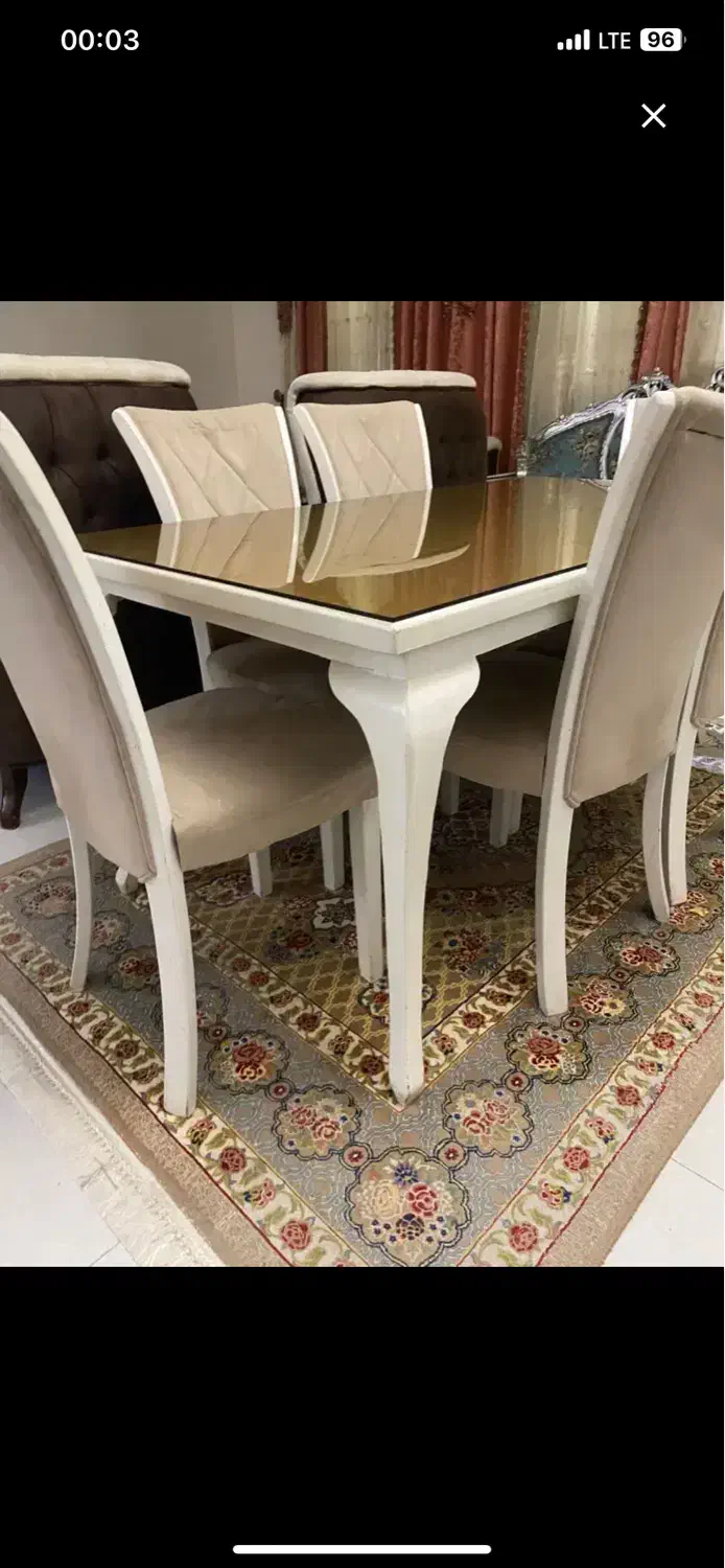 میز نهار خوری ۶ نفره|میز و صندلی غذاخوری|کرج, گوهردشت|دیوار