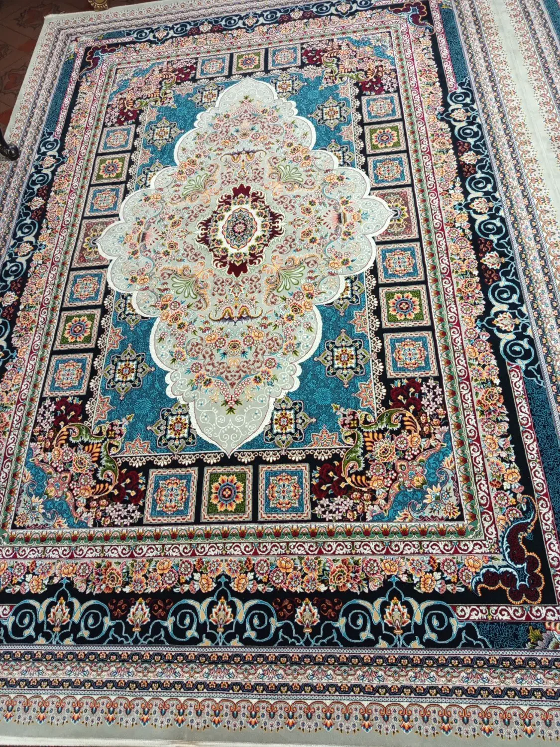 ۳ تخته فرش بدون ایراد۹ متری|فرش|بیجار, |دیوار