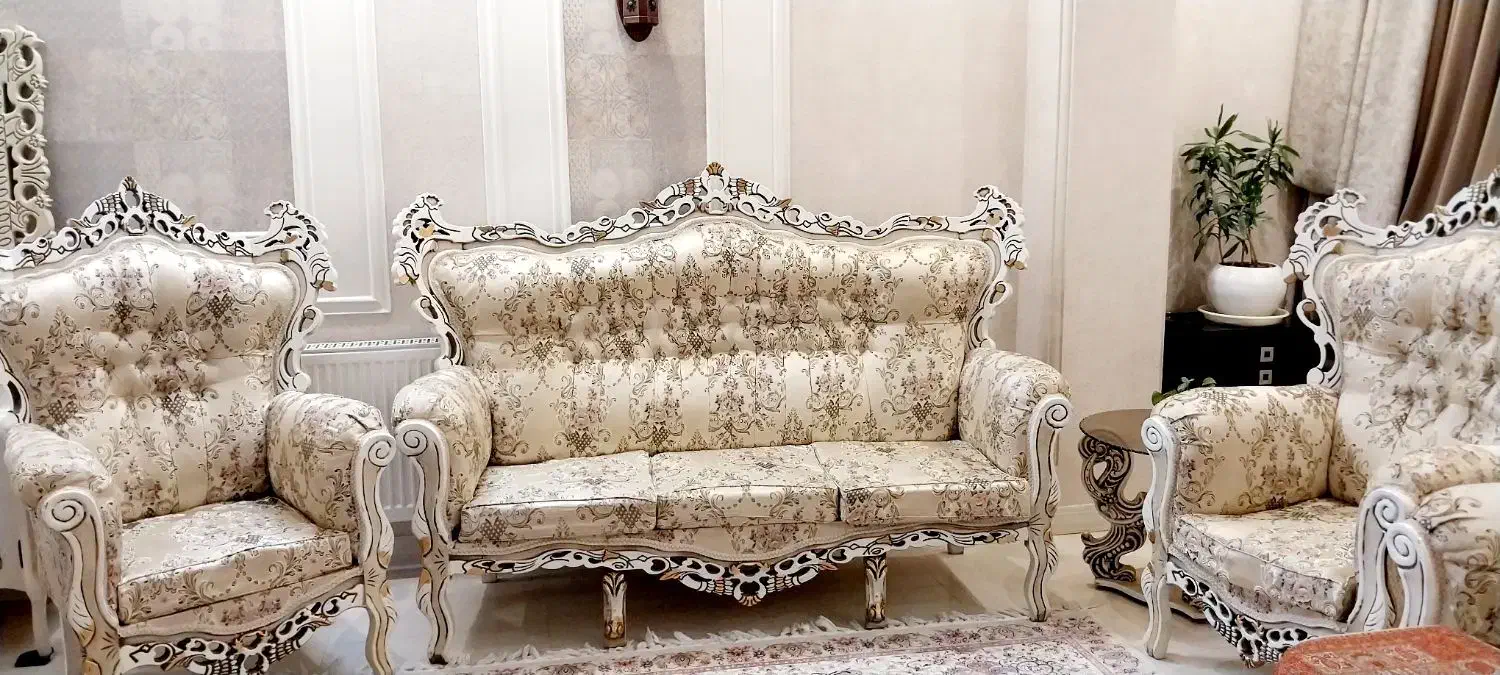 ست مبلمان و غذاخوری|مبلمان خانگی و میز عسلی|سمنان, |دیوار