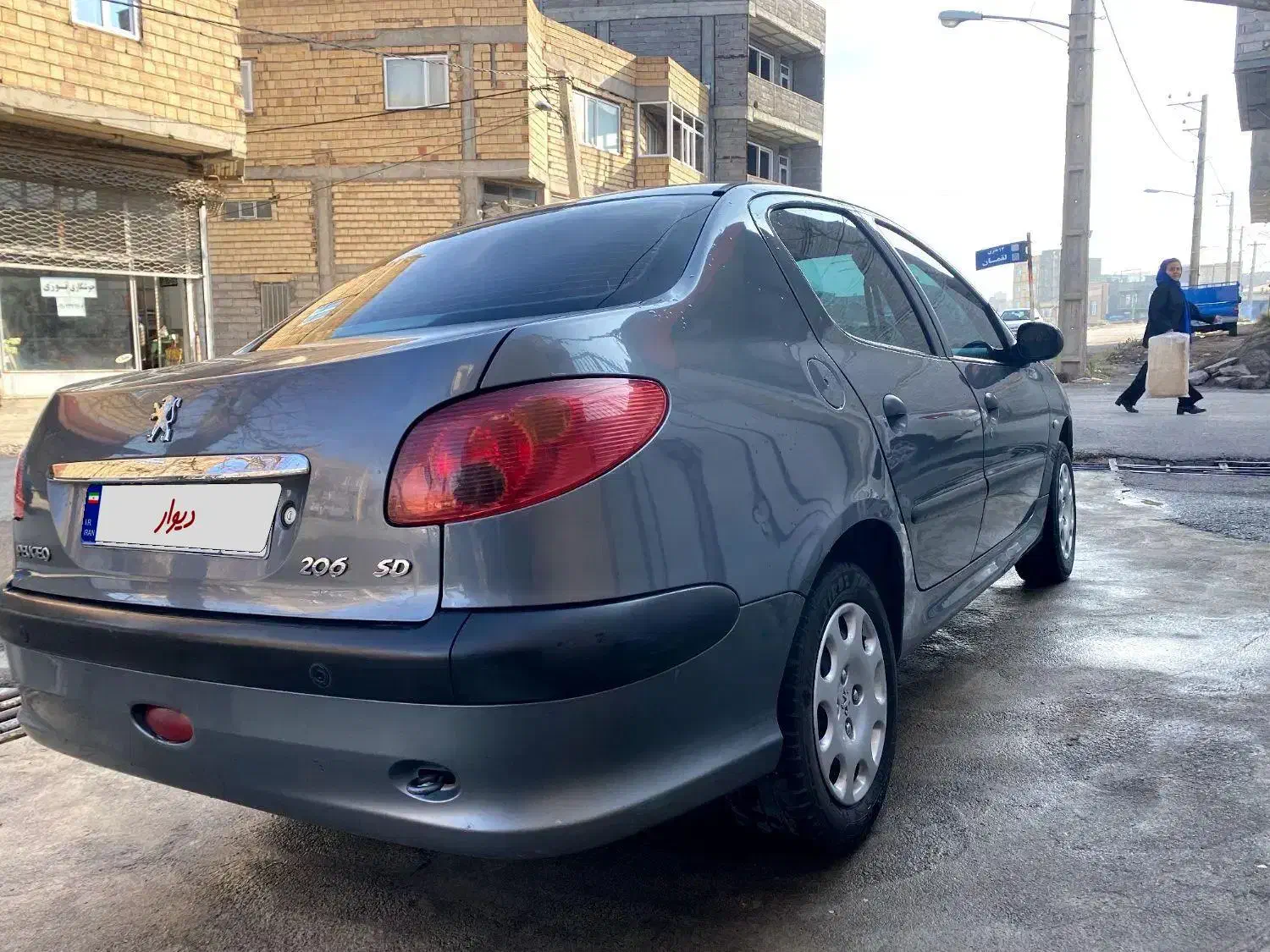 206 sd v8|خودرو سواری و وانت|مشگین شهر, |دیوار