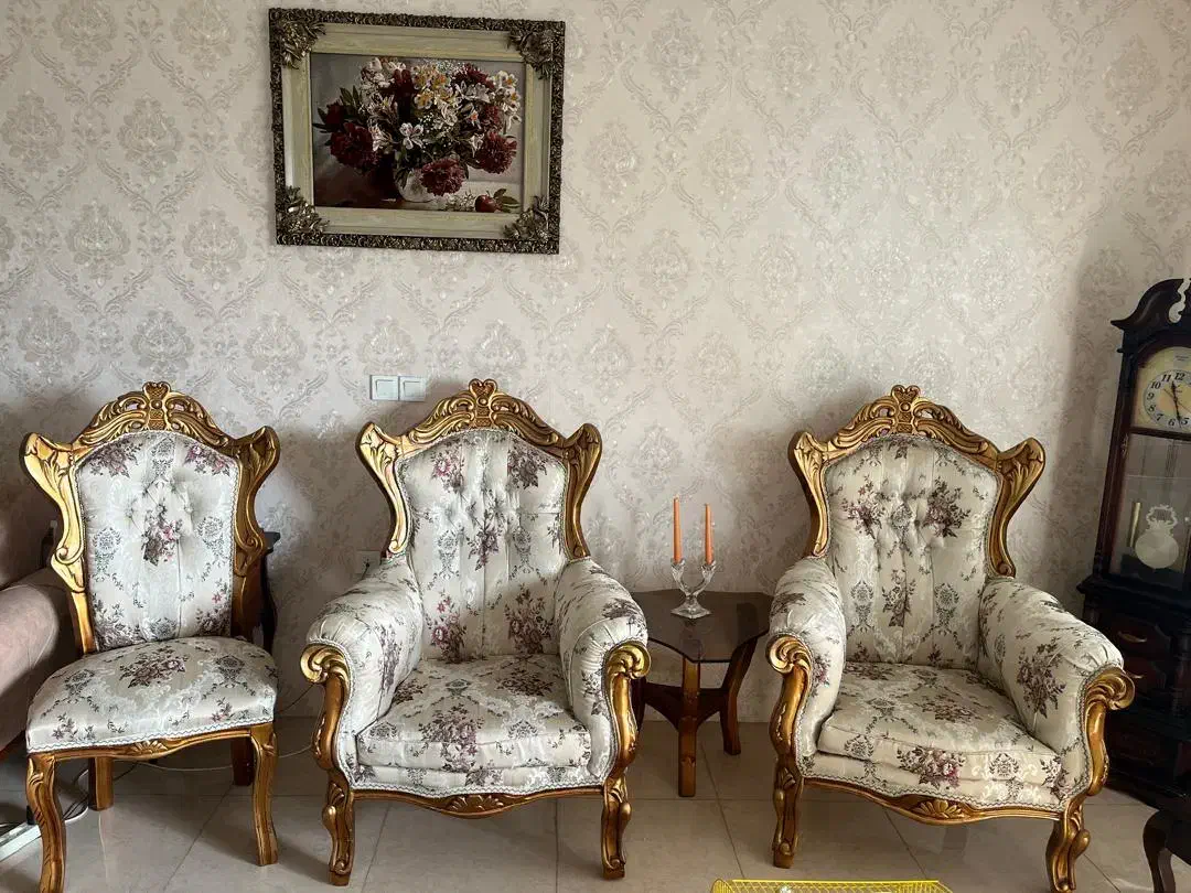 فروش مبلمان ۹ نفره کارکرده|مبلمان خانگی و میز عسلی|بندر انزلی, معلم|دیوار