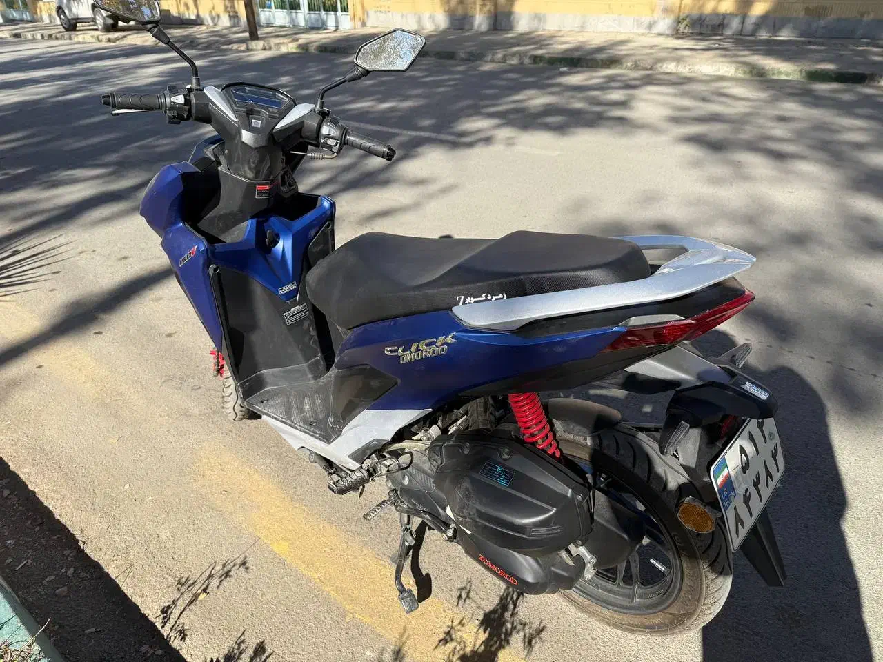 موتور زمرد کویر طرح کلیک|موتورسیکلت|اسدآباد, |دیوار