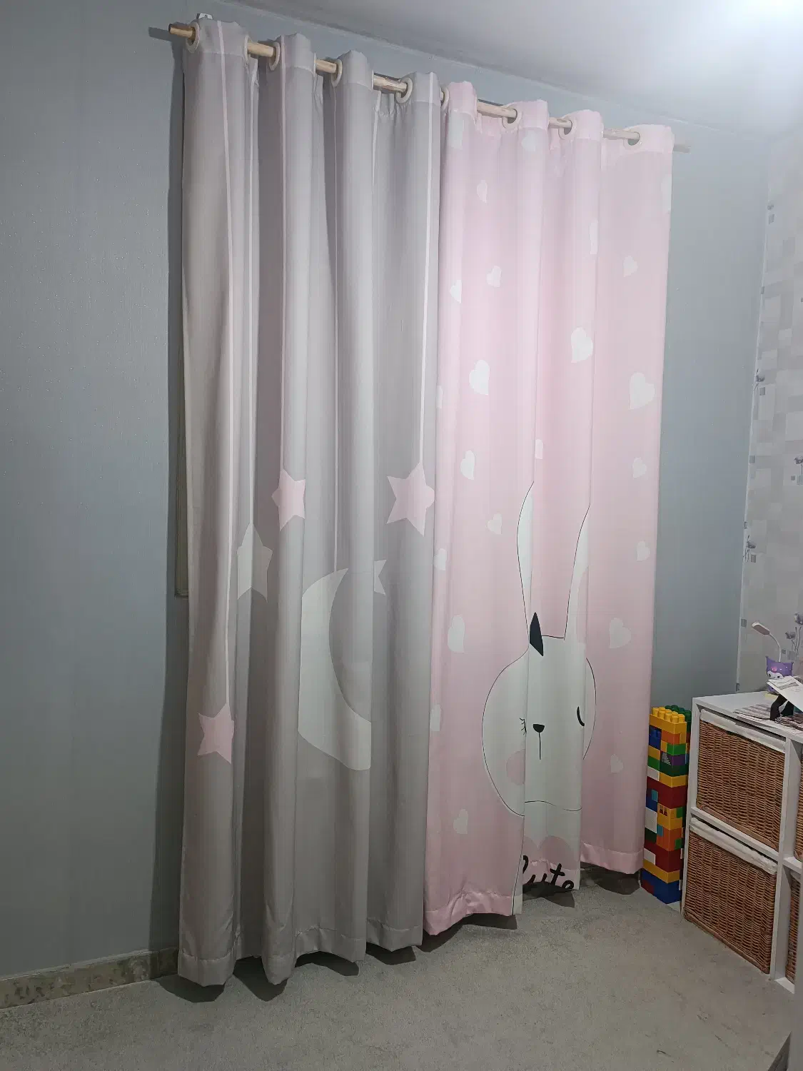 دو عدد پنل پرده کودک سالم|اسباب و اثاث بچه|تهران, شهران جنوبی|دیوار