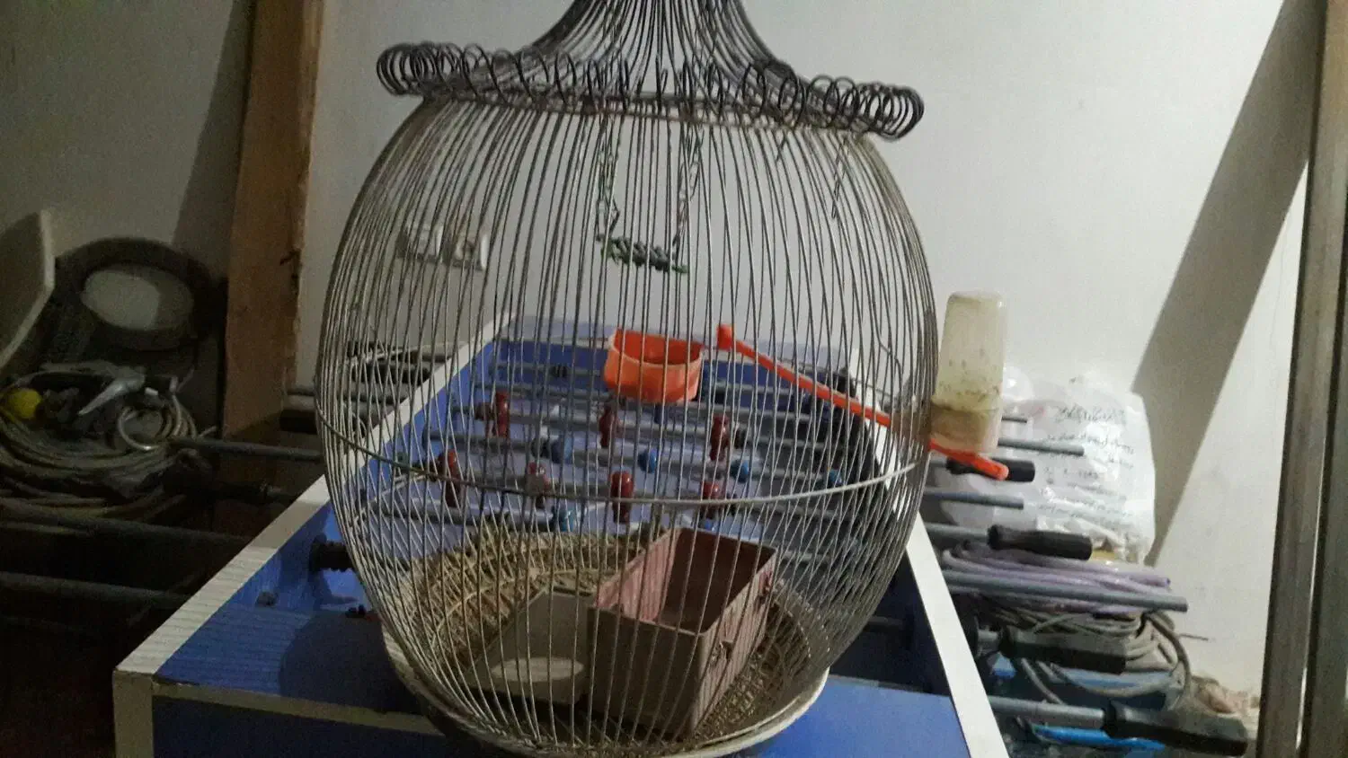 قفس گرد بزرگ|لوازم جانبی حیوانات|نیشابور, مازول|دیوار