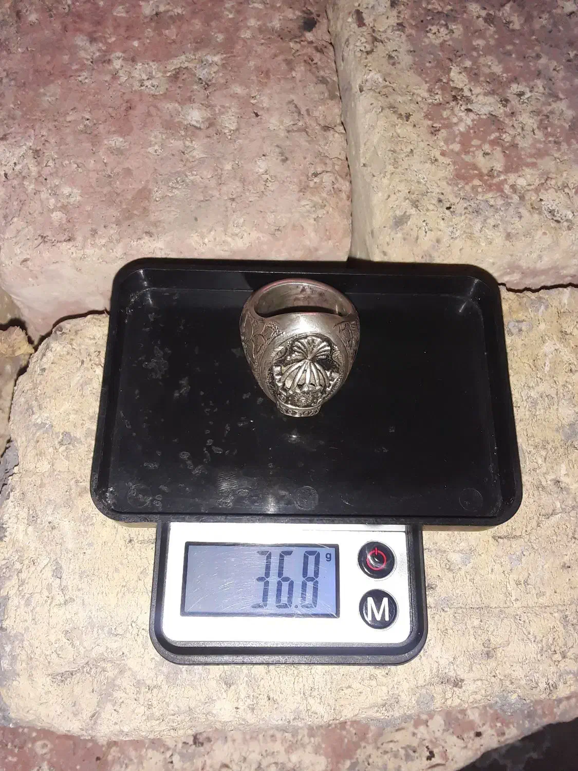 انگشتر تاج قلم کاری|جواهرات|اراک, |دیوار