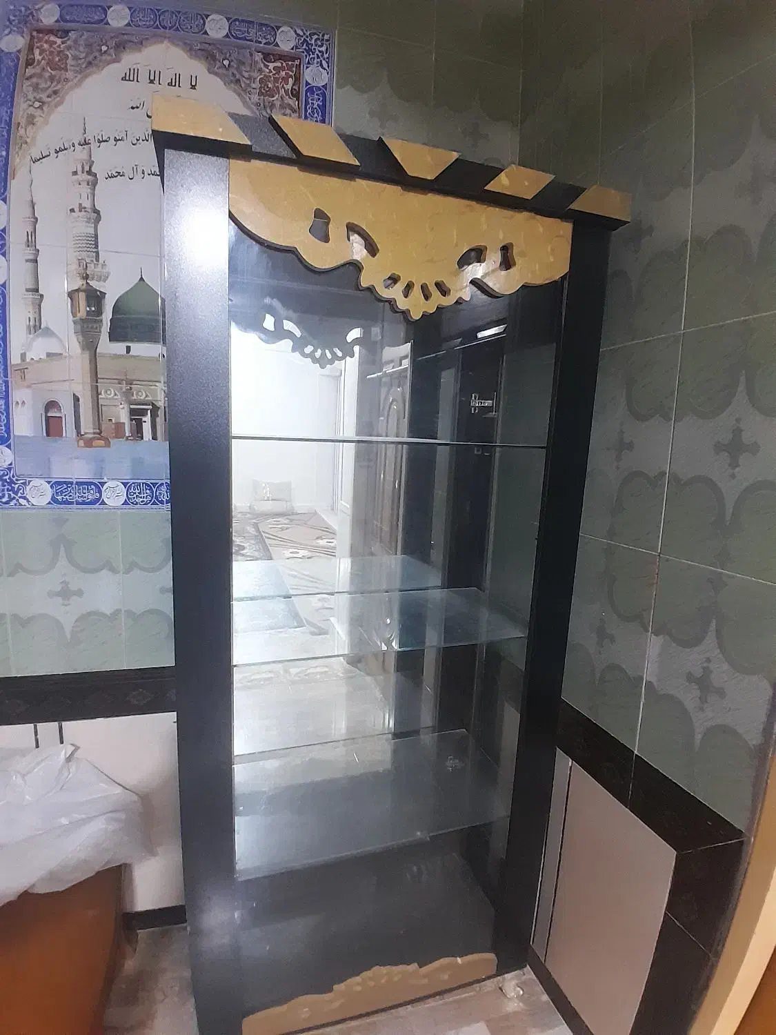 بوفه|بوفه، ویترین، کنسول|باغ ملک, |دیوار