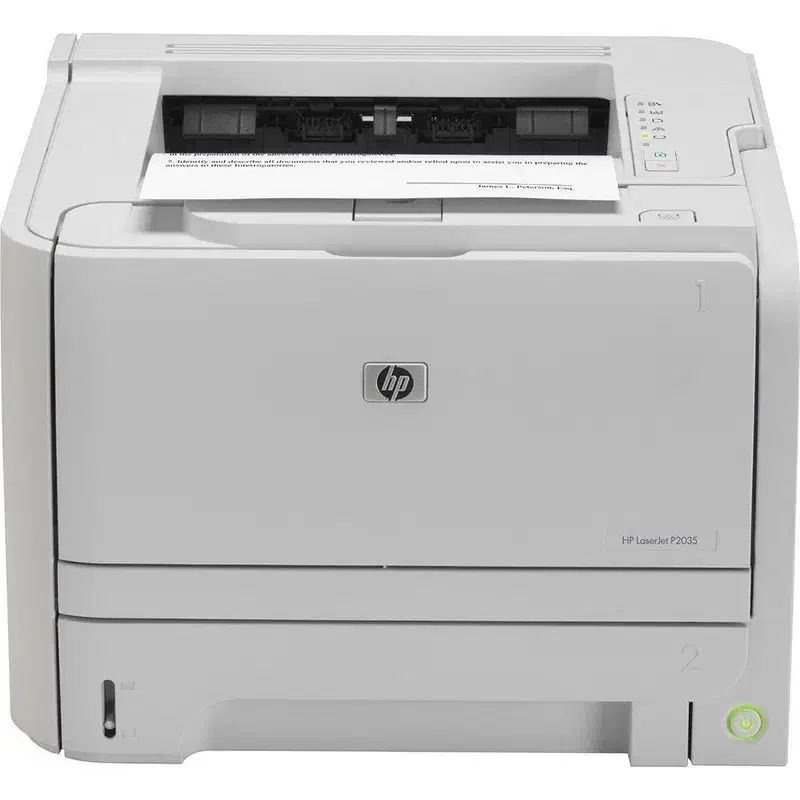 پرینتر لیزریhp مدل LaserJet P2035 در حد واقعاً نو|پرینتر، اسکنر، کپی، فکس|ساری, |دیوار