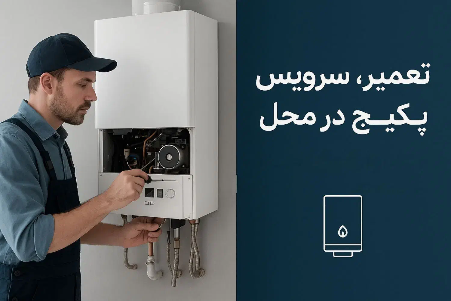تعمیرات فوق تخصص  پکیج ،آبگرمکن دیواری ومشعل|خدمات پیشه و مهارت|ارومیه, |دیوار
