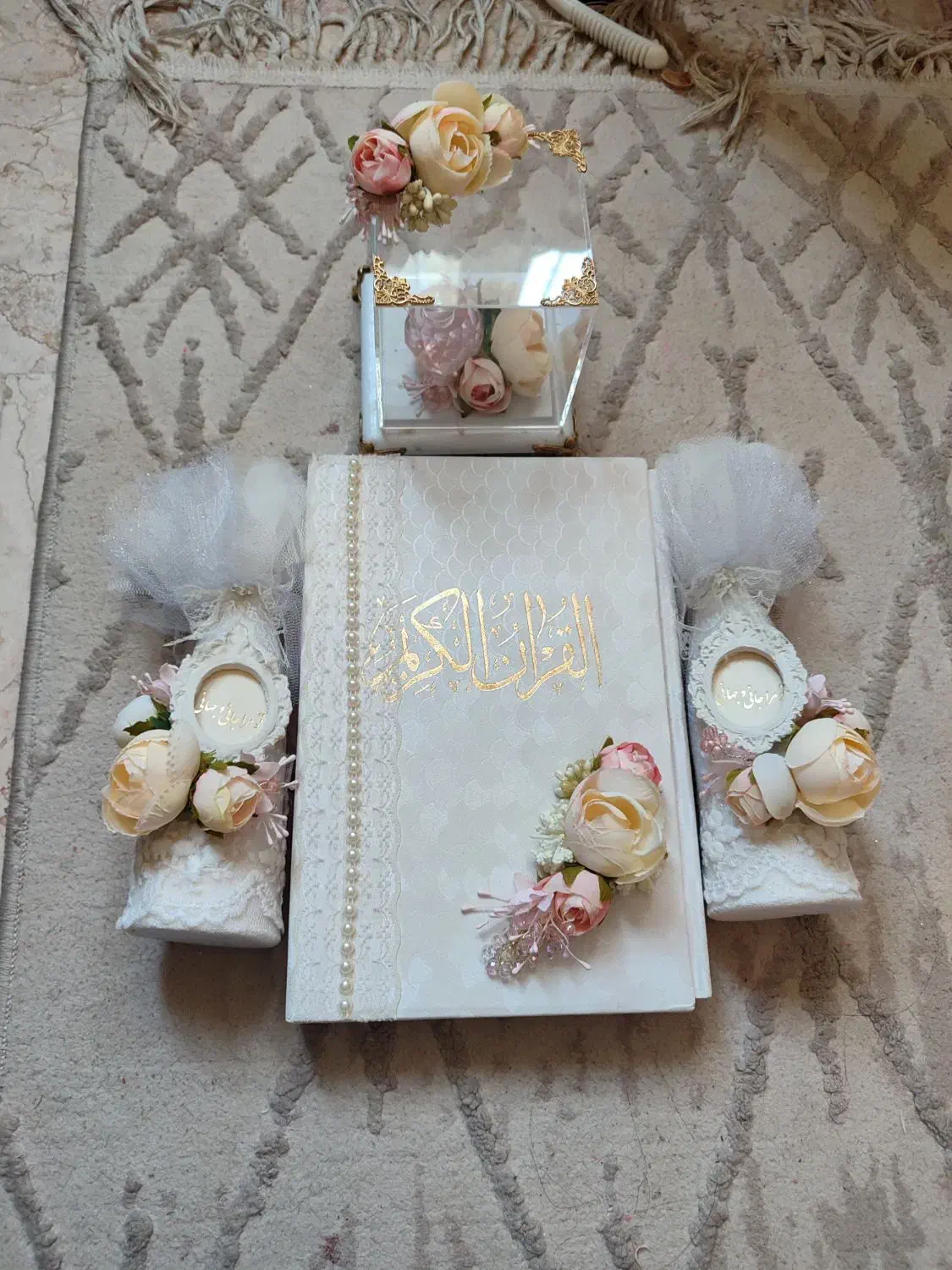 قندساب قران جاحلقه بله برون ست بله برون|زیورآلات و اکسسوری|تهران, آزادشهر|دیوار