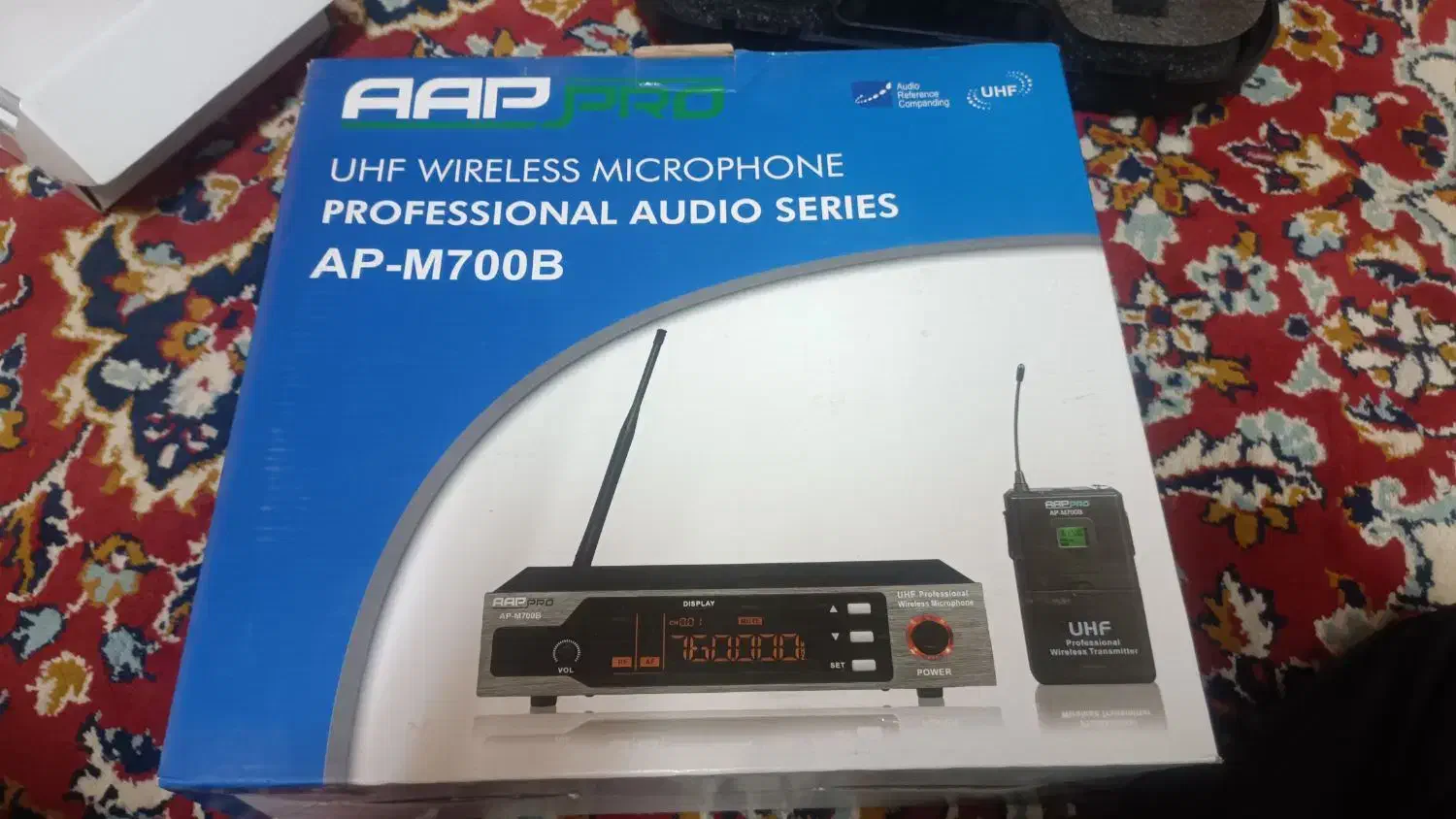 میکروفون بیسیم (هدمیک) AAP por|صوتی و تصویری|مبارکه, |دیوار