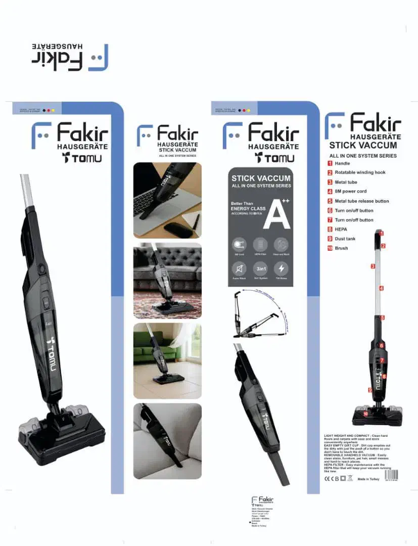 جارو طی فکر  750 وات واقعی|جاروبرقی، جارو شارژی، بخارشو|تهران, شوش (باغ آذری)|دیوار