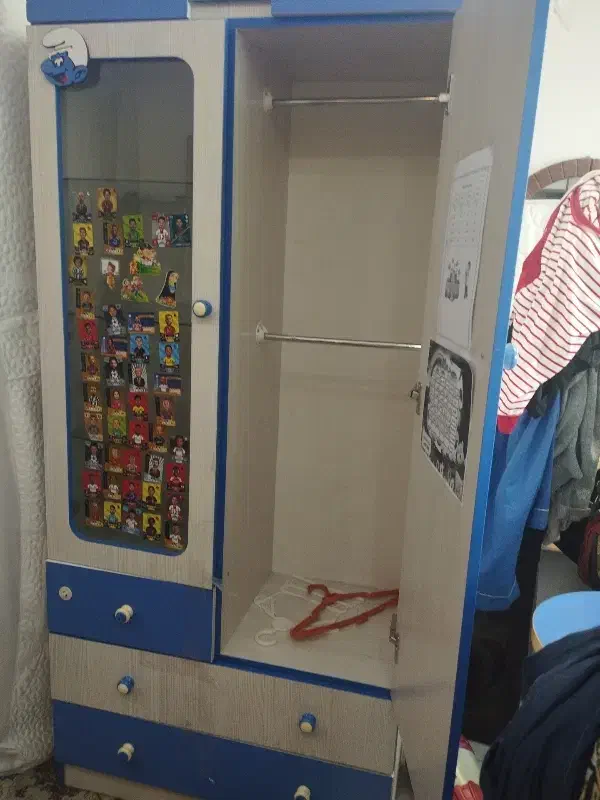 کمد کودک با جای لباس و کتابخانه سالم|اسباب و اثاث بچه|پردیس, فاز ۱۱|دیوار