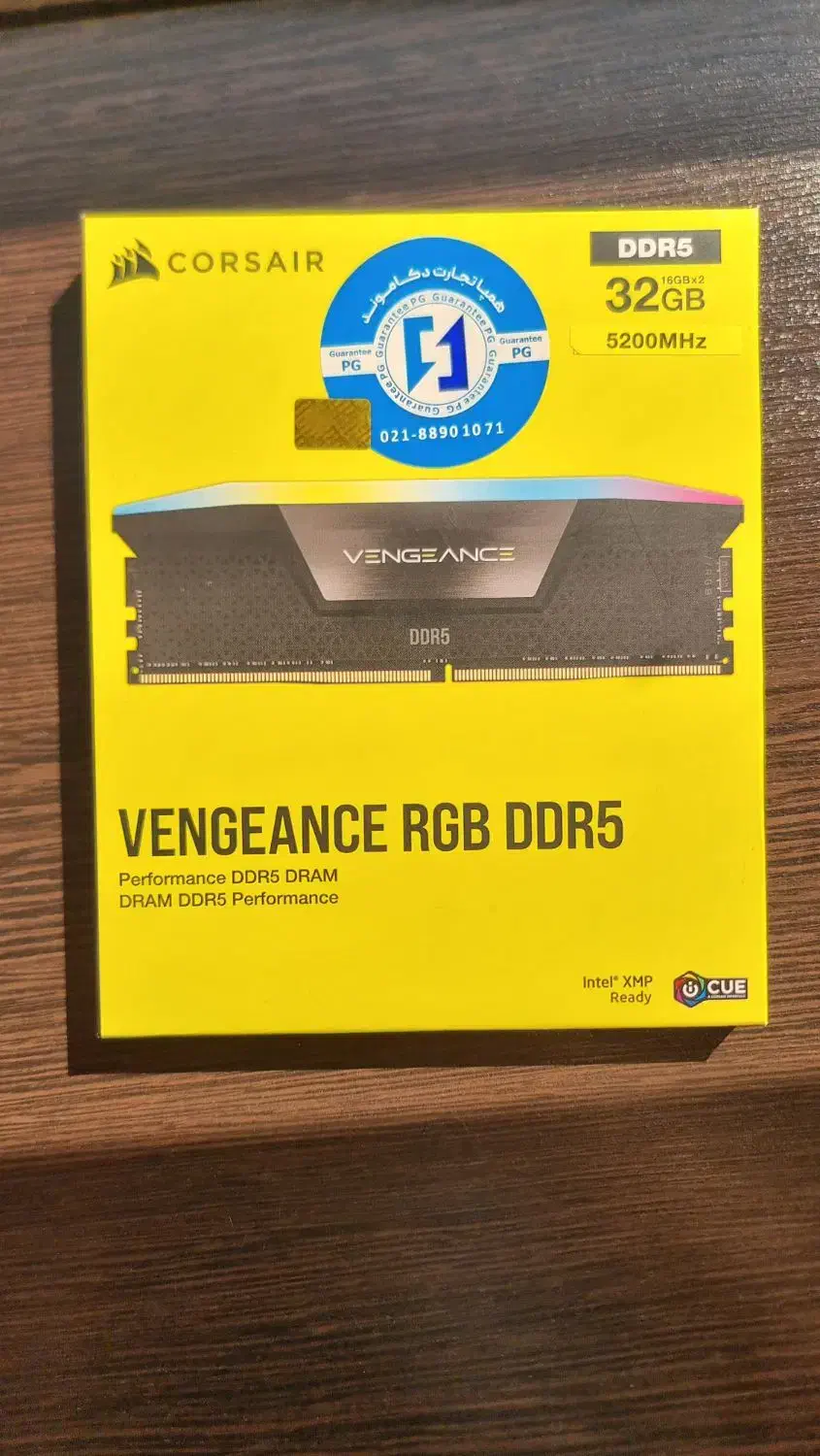 رم ۳۲ گیگ ddr5. نو، جعبه باز نشده همراه گارانتی|قطعات و لوازم جانبی رایانه|اراک, |دیوار