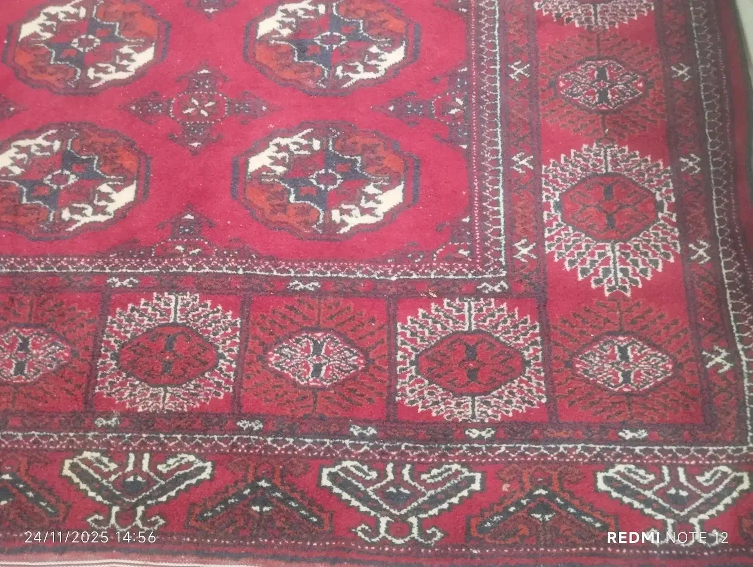 فرش دستبافت  ترکمن برای شب یلدا|فرش|مشهد, دانش|دیوار