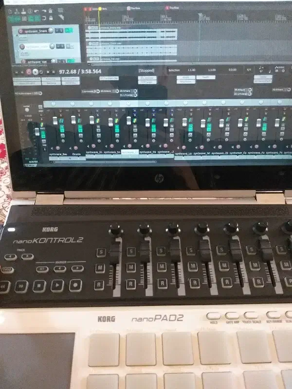 کنترلر Korg nanokontrol2 و درام پد nanoPAD2|گیتار، بیس، امپلیفایر|محمدیه-قزوین, |دیوار