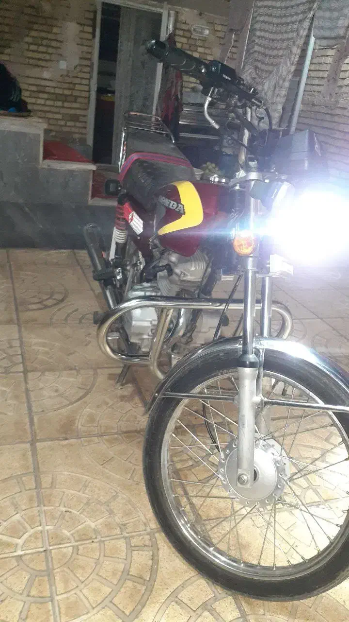 موتور ۱۲۵ مدل ۹۰ مزایده|موتورسیکلت|خوی, |دیوار