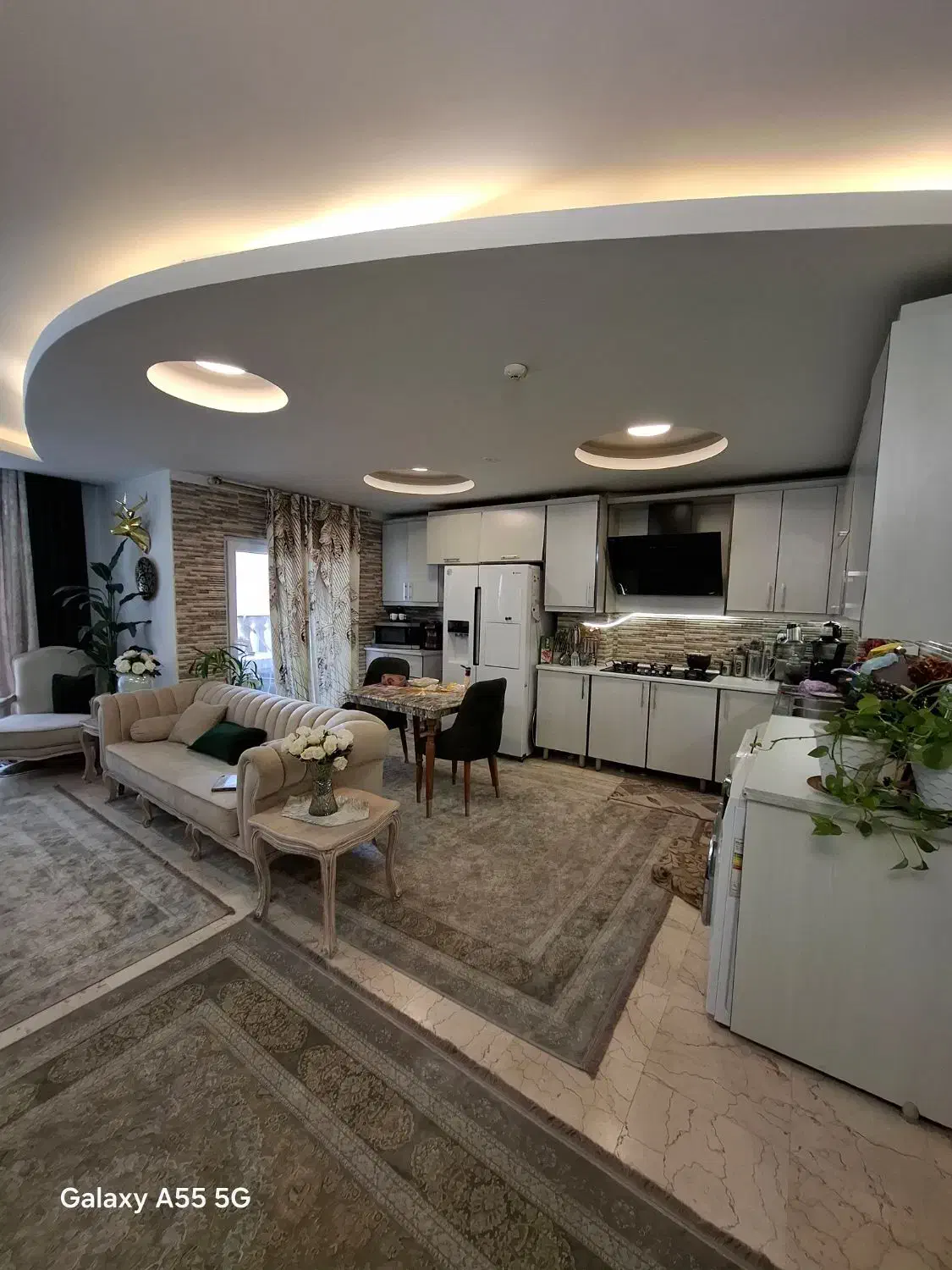 ۱۳۵ متر ۳ خوابه فول امکانات طبقه ۵ جنت اباد