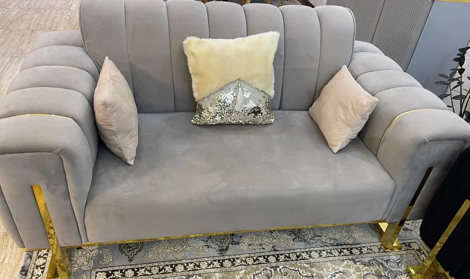 فروش مبل مدل صدفی و میز عسلی|مبلمان خانگی و میز عسلی|تویسرکان, |دیوار