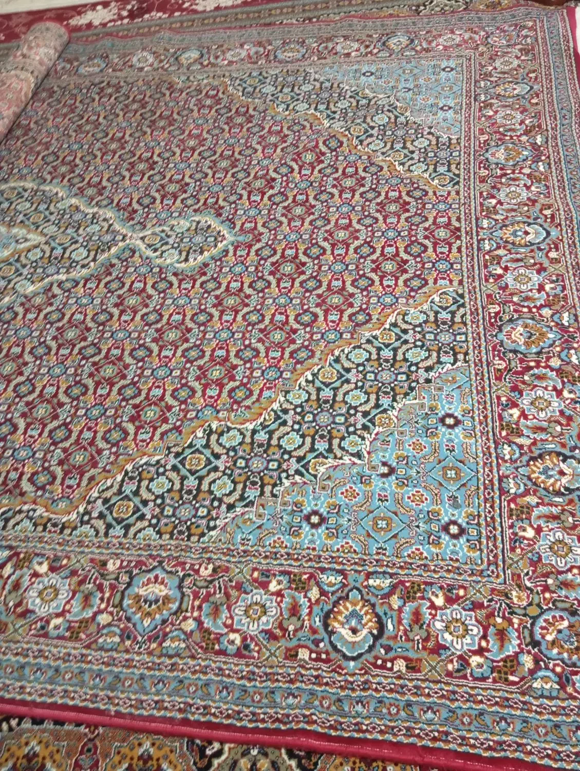 یک عدد فرش 9متری|فرش|اقبالیه, |دیوار