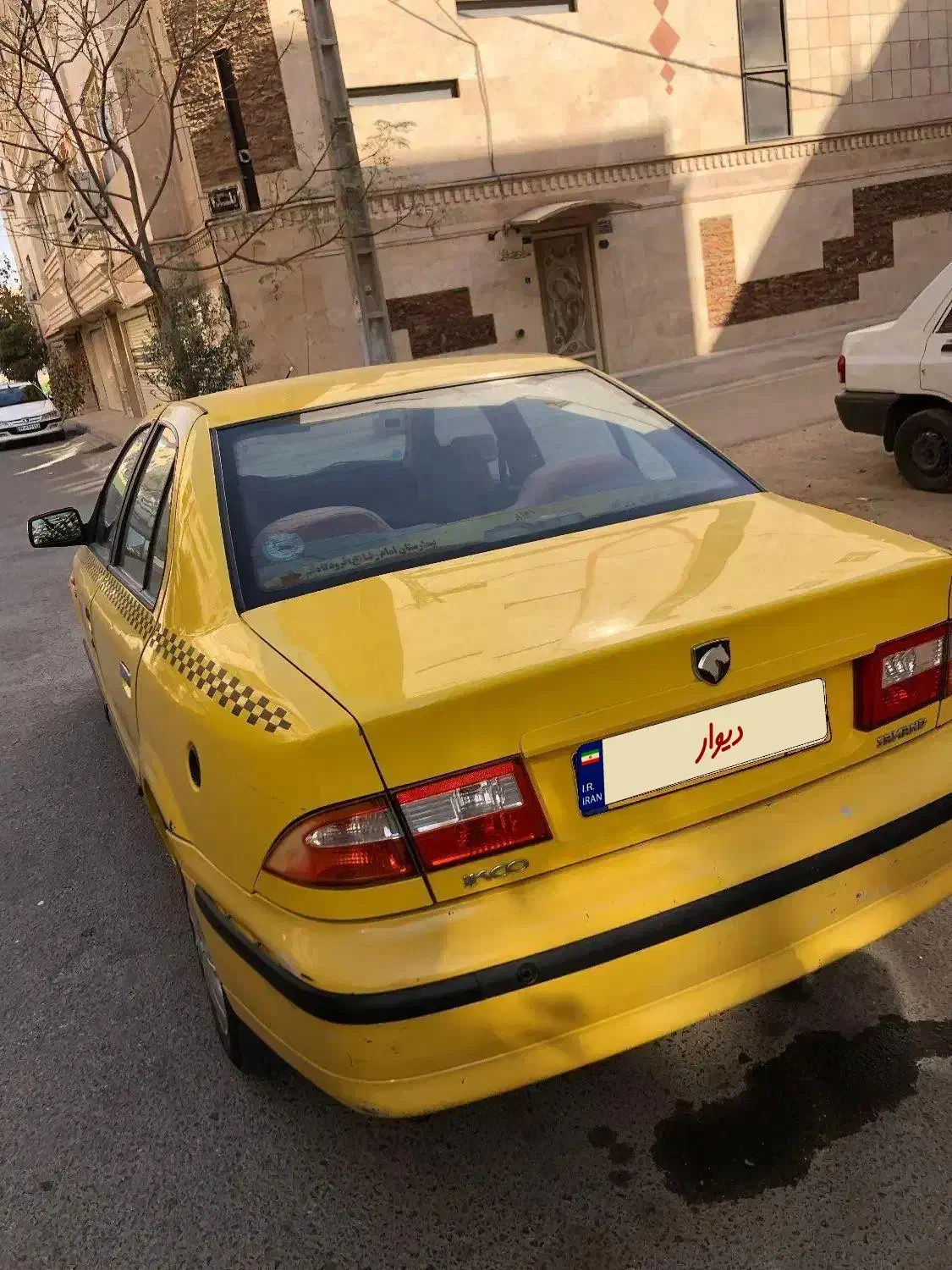 سمند تاکسی ef7 تمیز و کم کار|خودرو سواری و وانت|قم, زنبیل آباد|دیوار