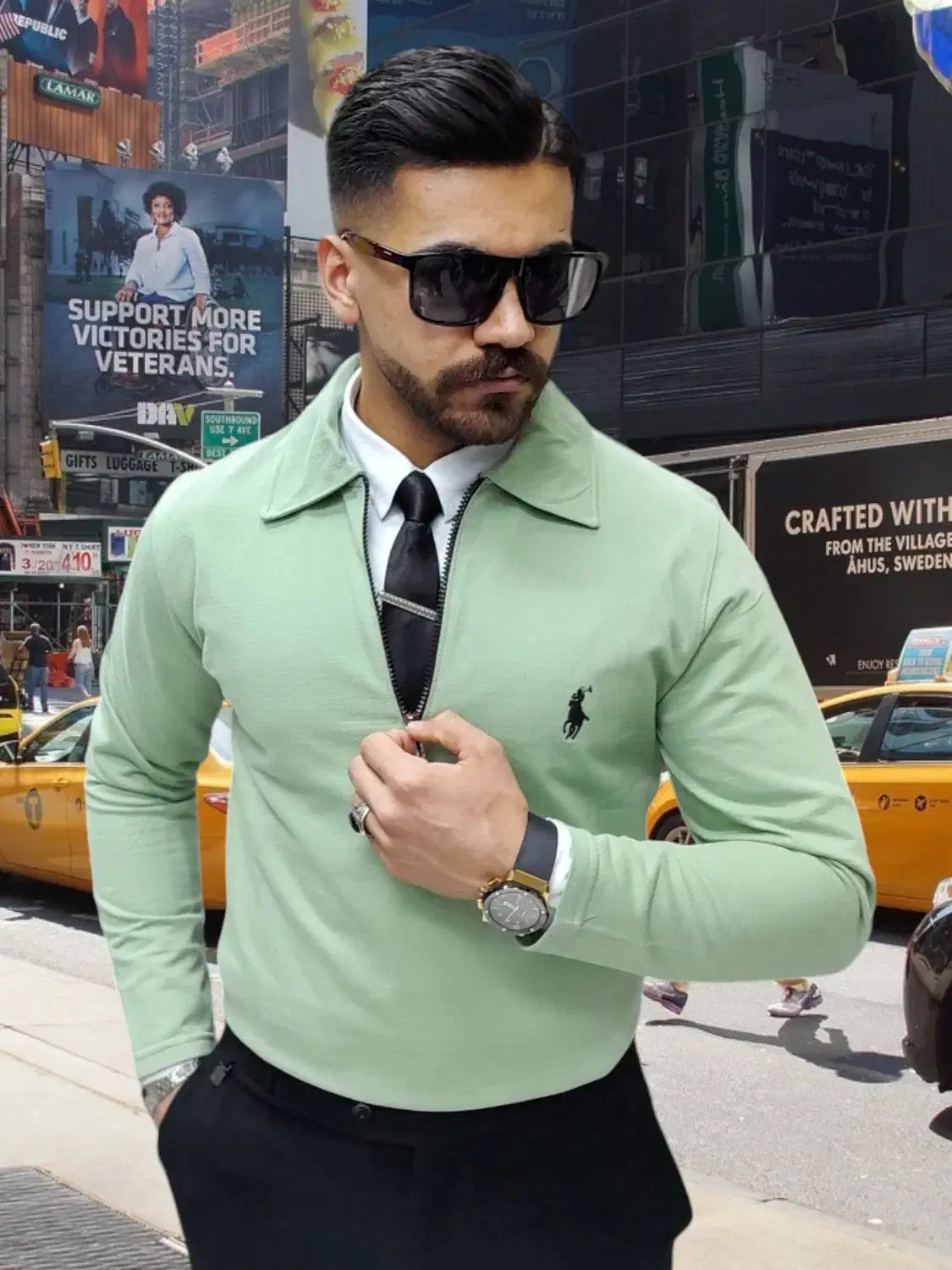 پیراهن نیم زیپ مردانه|لباس|کرج, شهرک بنفشه|دیوار