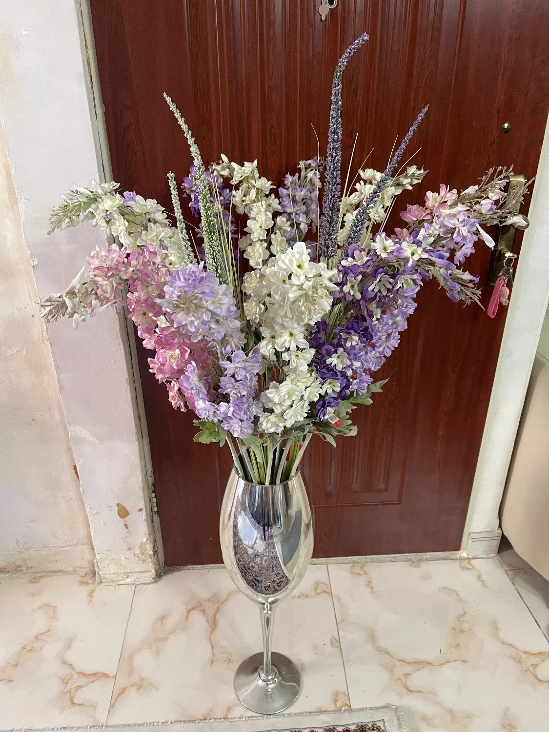 گل وگلدان شیشه ای|گل مصنوعی|تهران, نعمتآباد|دیوار