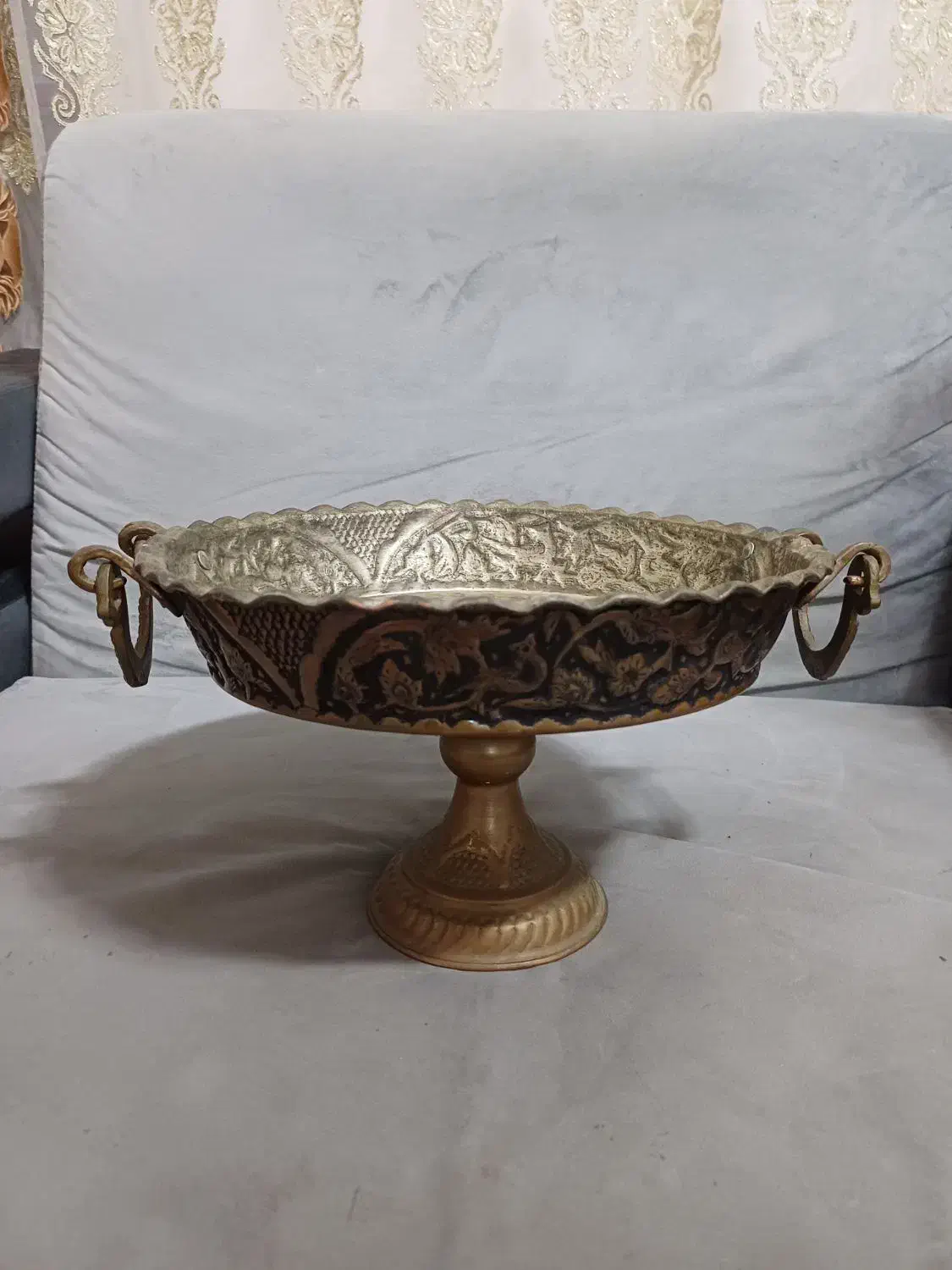 ظروف مسی عتیقه قدیمی|کلکسیون اشیاء عتیقه|آذرشهر, |دیوار