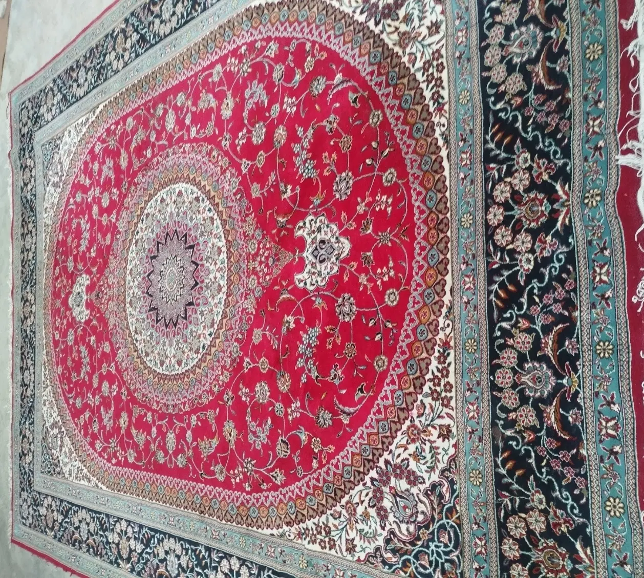 قالین|فرش|ساوه, |دیوار