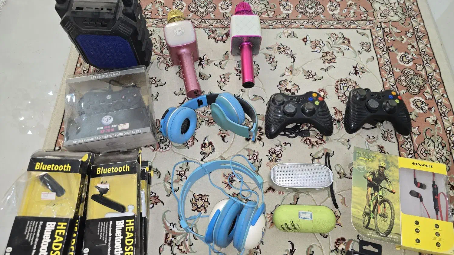 هدفون اسپیکر هندزفری بی سیم بند موبایل|لوازم جانبی موبایل و تبلت|نیشابور, شهرک فرهنگیان|دیوار