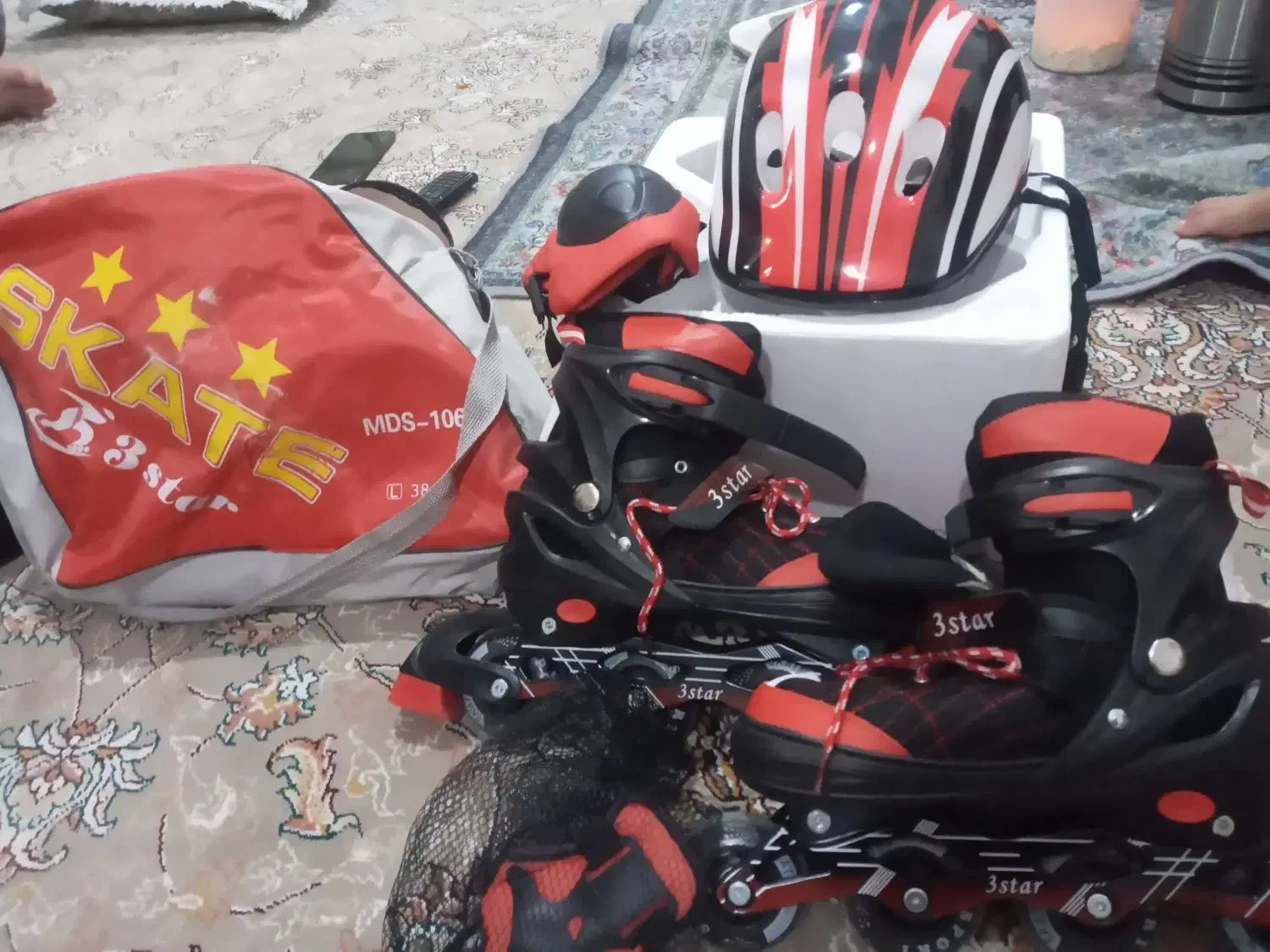 اسکیت بزرگسالان سایز۴۰تا۴۴ نو ژله ای|دوچرخه، اسکیت، اسکوتر|خرمآباد, |دیوار