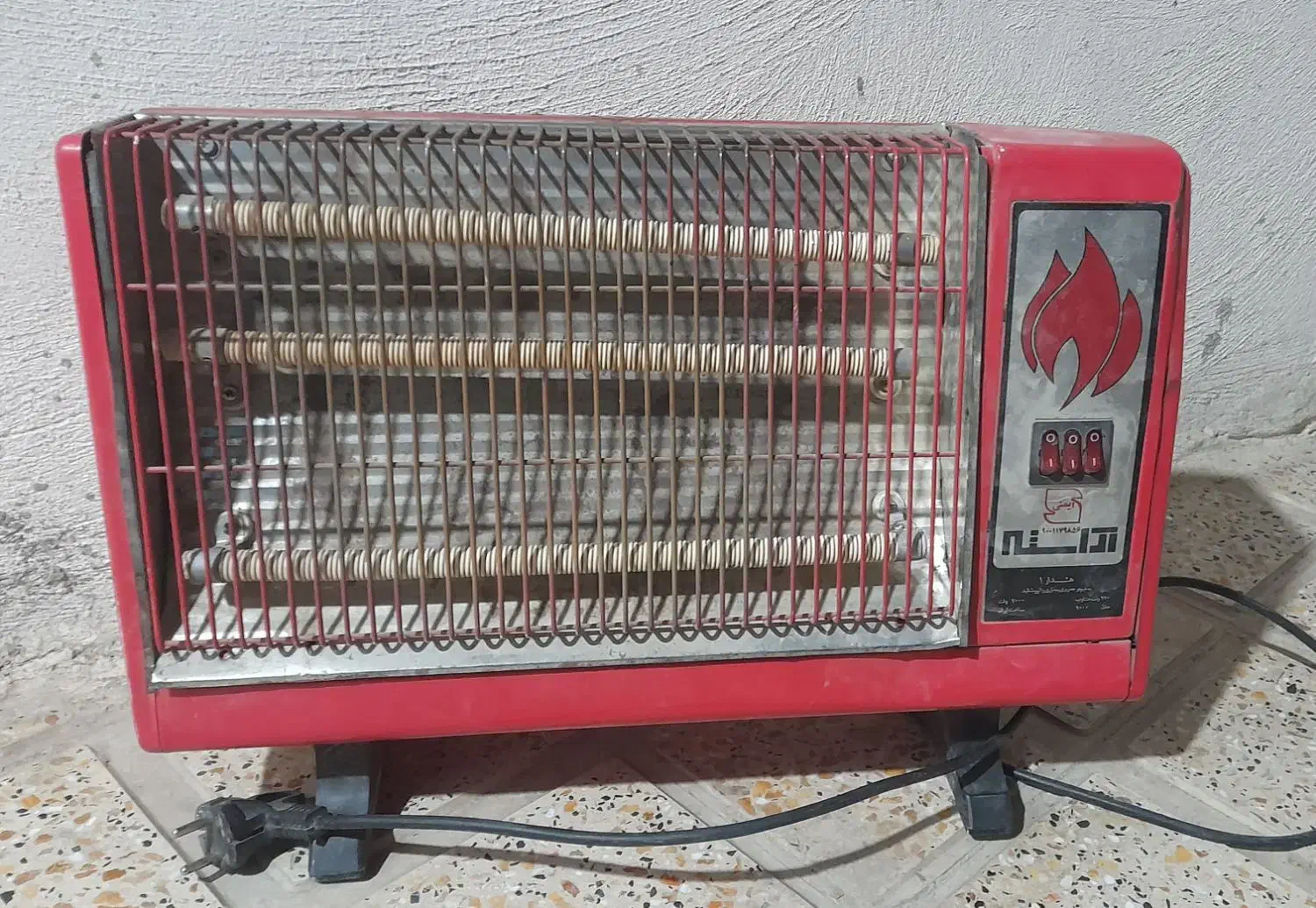 بخاری برقی آراسته|بخاری، هیتر، شومینه|محمدشهر, عباس آباد|دیوار