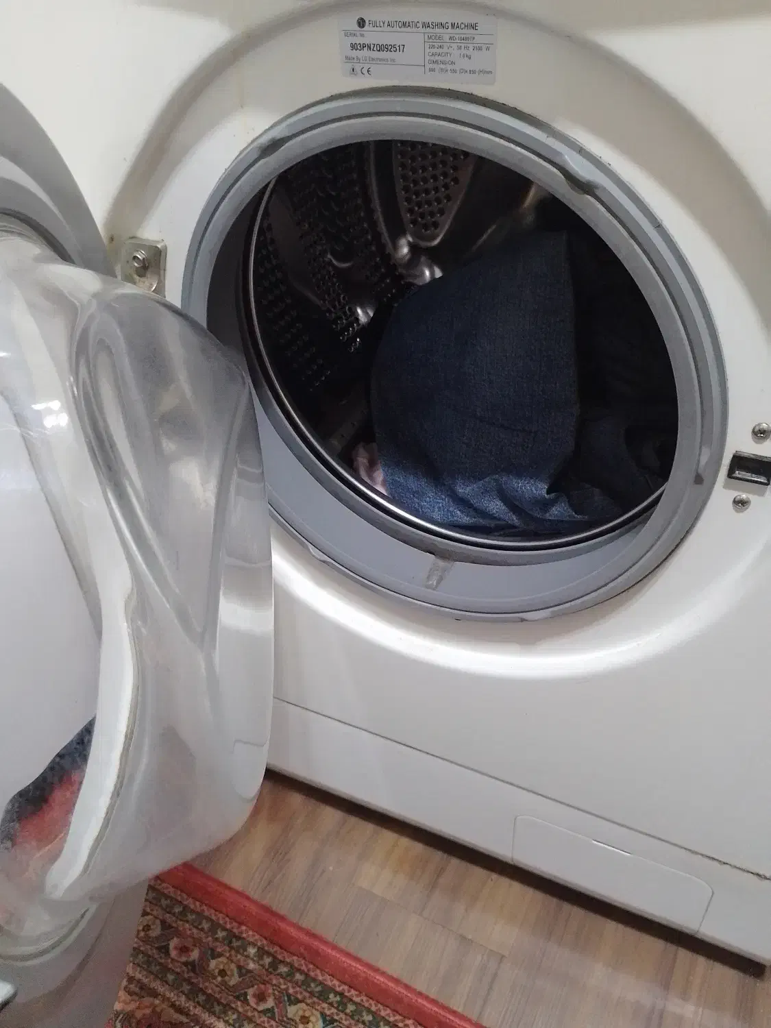 لباسشویی ال جی اصلی کره|ماشین لباسشویی و خشککن لباس|لنگرود, |دیوار