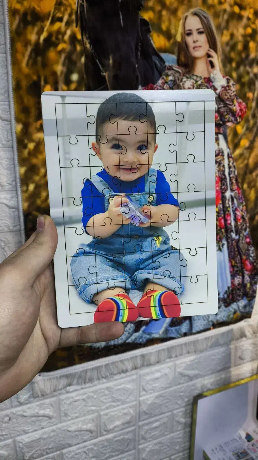 پازل عکس یلدایی|اسباب‌‌بازی|تبریز, |دیوار