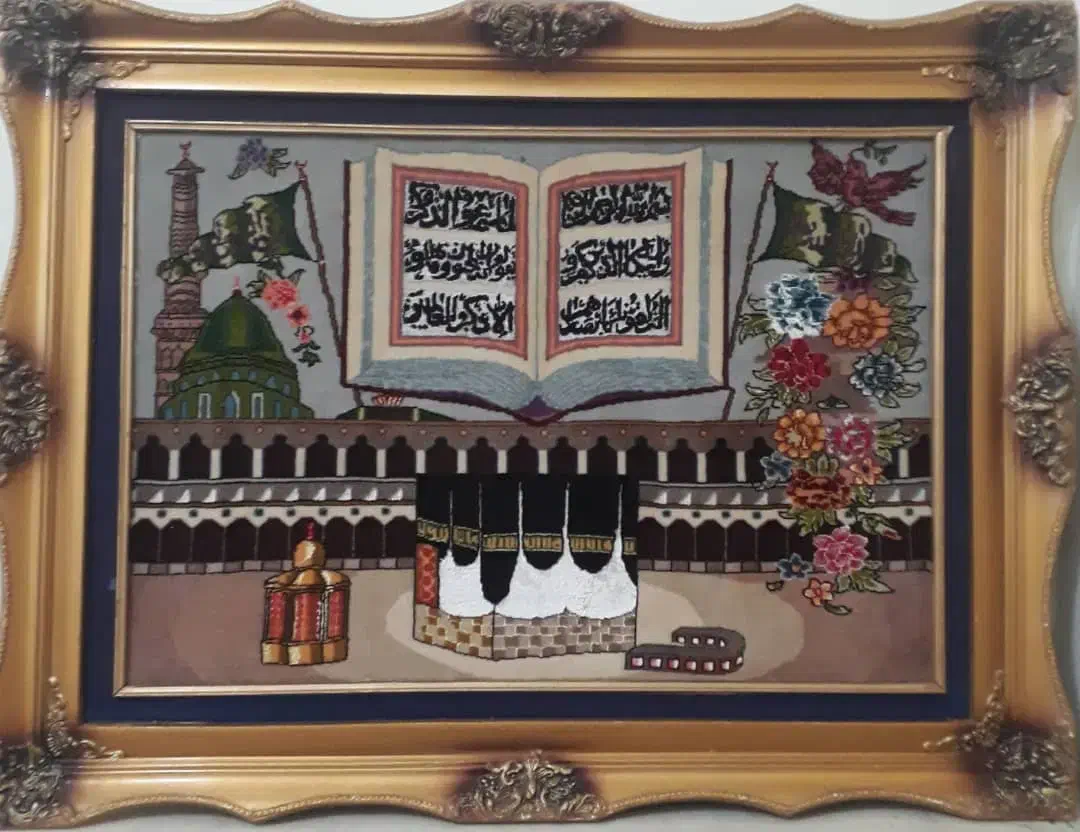 تابلوفرش دستباف|تابلو فرش|کرمانشاه, |دیوار