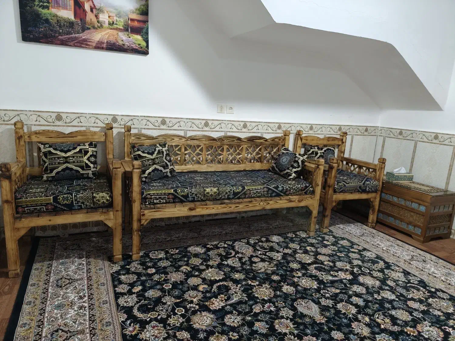 سنتی پنج نفره|مبلمان خانگی و میز عسلی|بندر ماهشهر, |دیوار