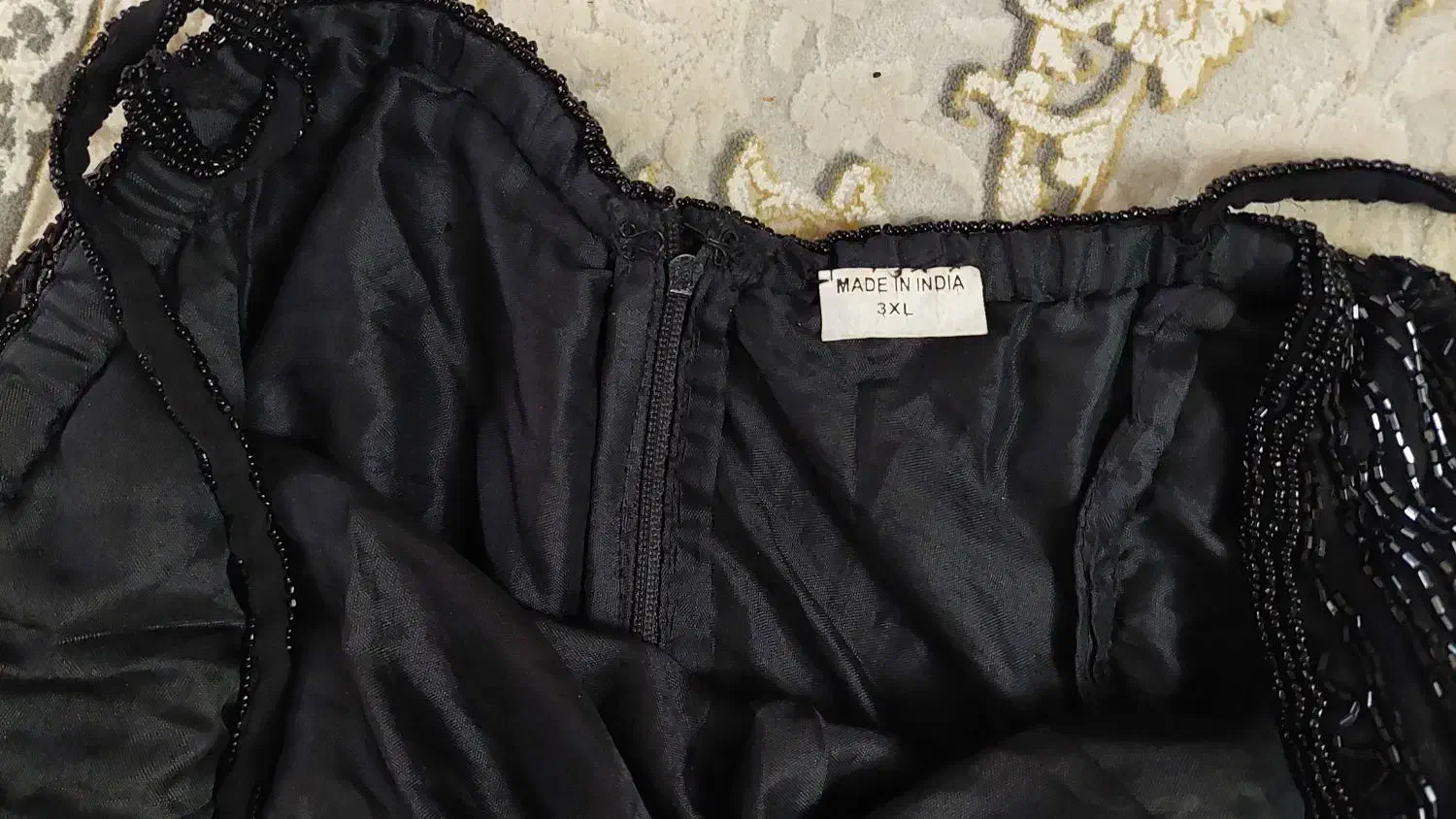 پیراهن مجلسی هندی کاردستی سایز۳۸تا۴۲ و سایز۴۴تا۴۸|لباس|قشم, |دیوار