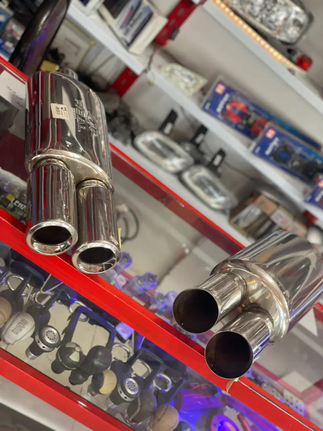 منبع اگزوز فوق حرفه ای تمام استیل|قطعات یدکی و لوازم جانبی|دزفول, |دیوار