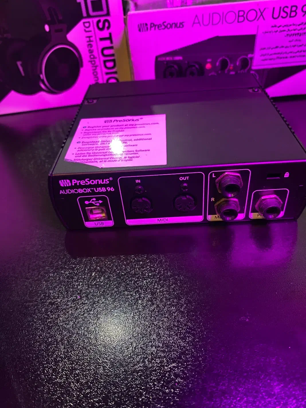 کارت صدا audio box usb96 usa|صوتی و تصویری|رشت, گلسار|دیوار