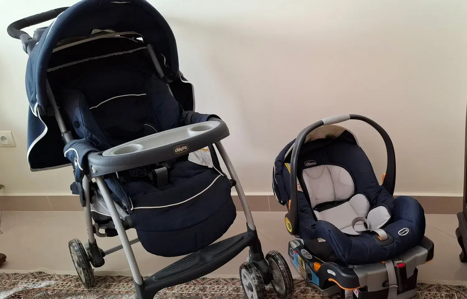 کالسکه و کریر چیکو اصل ایتالیا|کالسکه و لوازم جانبی|دماوند, گیلاوند|دیوار