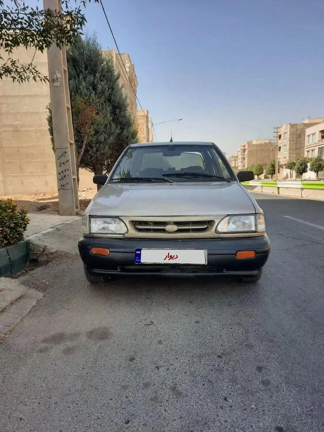 پراید مدل ۸۶ شاسی پلمپ با ضمانت|خودرو سواری و وانت|هشتگرد, مدرس|دیوار