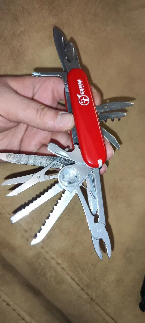 چاقو سوئیسی 18کاره سفری(ایتالیایی،اورجینال)|کوهنوردی و کمپینگ|تهران, کوی فراز|دیوار