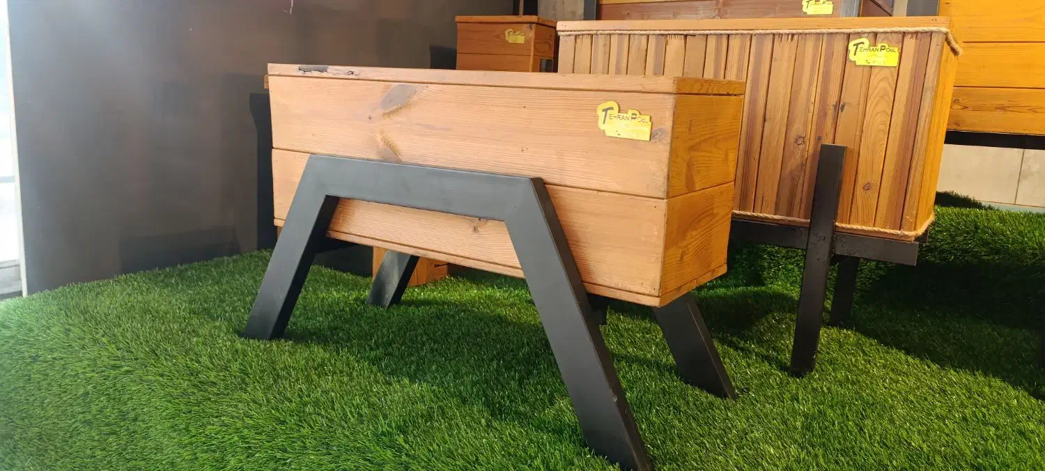 فلاور باکس گلدان چوبی|گل و گیاه طبیعی|هشتگرد, تهران دشت|دیوار