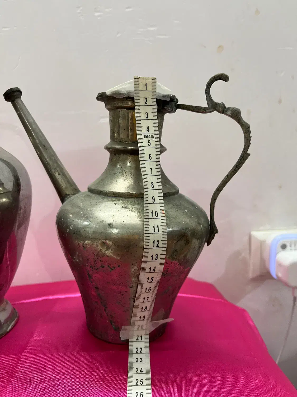 آفتابه مسی|کلکسیون اشیاء عتیقه|قم, پردیسان|دیوار