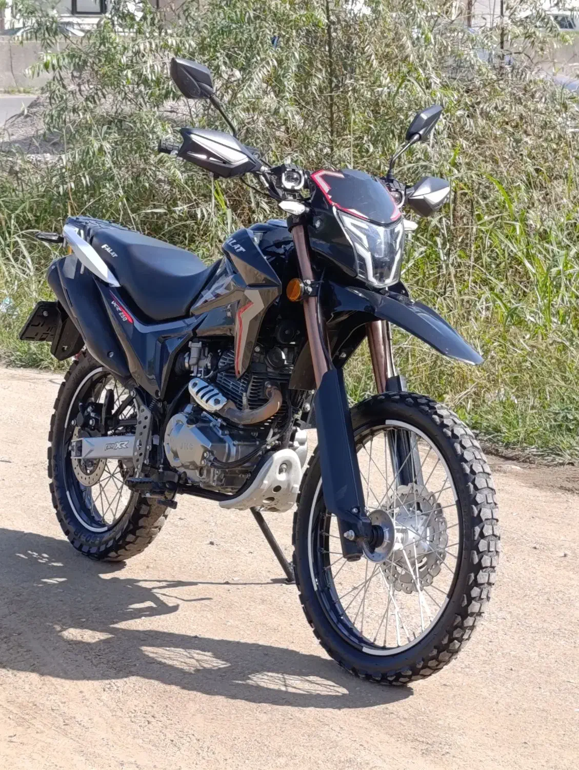 فلات xr250|موتورسیکلت|پره‌سر, |دیوار