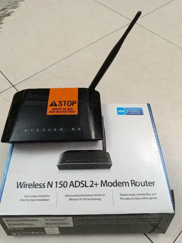 مودم روتر دلینک  D LINK مدل2730U|مودم و تجهیزات شبکه|تهران, ارم|دیوار