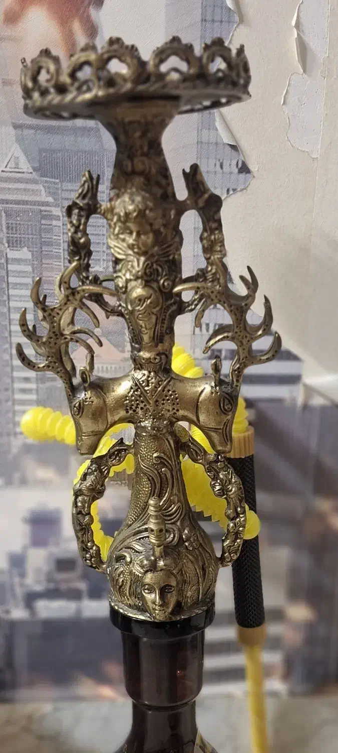 قلیون برنزی|کلکسیون و سرگرمی|لاهیجان, انقلاب|دیوار